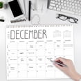 thumbnail image 3 of OuMuaMua Wall Calendar 2026-2027, 11 Months (Jul 2026-May 2027), 14"x11" Twin-Wire Binding Hanging Calendar, Thick Paper Desk Calendar for Office Home Planning & Organizing, 3 of 8