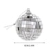 thumbnail image 2 of Adornos de bola de espejo navideños en pack de 6 cm • Decoración navideña reflectante de 6 cm • Decoración para árboles y fiestas • Bolas de espejo de plástico para centros de mesa festivos, 2 of 4