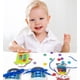 thumbnail image 3 of Juego de cuerdas de rompecabezas para niños Ejercicio de educación temprana para bebés Botones de uso y juguetes manuales para el cerebro (botones de ropa de educación temprana-rosa) Feliz Sencillez, 3 of 3