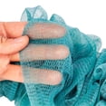 thumbnail image 3 of Arswin Depurador de espalda para ducha Lufa Mango largo Cepillo corporal para baño Esponja de malla de nailon suave en un palo para ducha Hombres Mujeres Niños Ancianos Exfoliante Limpieza Luffa para, 3 of 9