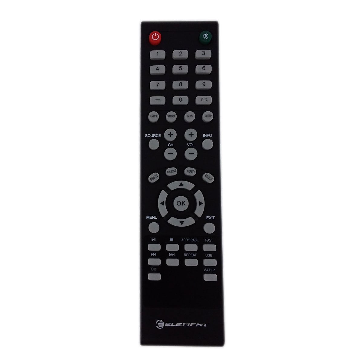Brand New Element Version 1 Remote control for TV Models ELEFW328
