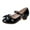 Black, variant on Otqutp Children Fashion Shoes&nbsp;Girls Shoes Small Leather Shoes Single Shoes Children Dance Shoes Girls Performance Shoes