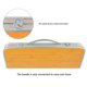 thumbnail image 4 of Portable Picnics Desk Bamboos Desktop Camping Table Outdoor Folding Table for Traveling, Barbecue, Beach Enduring, 4 of 5