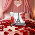 thumbnail image 1 of Fundas de almohada decorativas | Fundas de cojín navideñas para sofá y silla | Fundas de cojín de poliéster suave para sala de estar y dormitorio | Juego de 1, 1 of 6