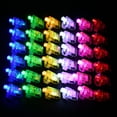 thumbnail image 4 of 30/60/100Pcs LED Glow Finger Light for Wedding Christmas Halloween Party Decoration Kids Birthday Party Goodie Bag Pinata Filler (Mix,100Pcs), 4 of 7