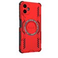 thumbnail image 3 of Designed for Samsung Galaxy A06 Heavy Duty Magnetic Phone Case,Compatible with Mag-safe,Military Grade Drop Protection,Dropproof Anti-fall Tough Rugged Durable Shockproof Phone Case,Red, 3 of 11