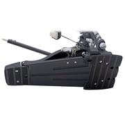 Double Kick Drum Pedal for Bass Drum by GRIFFIN - Deluxe Twin Set Foot Pedal - Quad Sided Beater Heads - Dual Pedal Two Chain Drive Hardware by