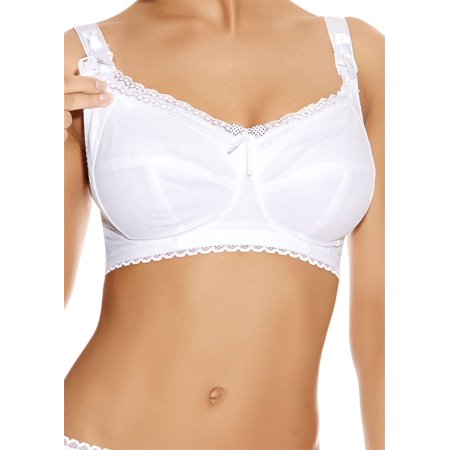 

Freya Womens Rosie Soft Cup Nursing Bra 36F White