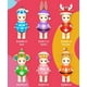 thumbnail image 4 of 2023 Sonny Angel adorno navideño caja ciega Mini adorno navideño serie estatuilla Hipper sorpresa Guess Bag regalos de navidad, 4 of 4
