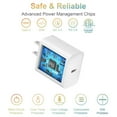 thumbnail image 4 of 2 Pack Type C Charger, Fast Charger Block 20W PD Power Adapter USB C Wall Charger for 14 13 12 Google Pixel Samsung Galaxy, 4 of 6