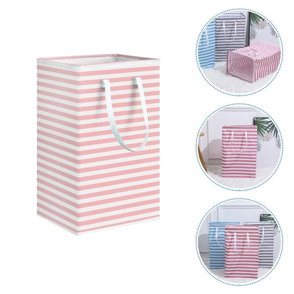 BESTYASH Portable Laundry Basket with Oxford Cloth, Bedroom and Living Room Storage Bin, 1 Piece