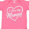 thumbnail image 4 of Inktastic I Love My Mommy in White Chalk Heart Boys or Girls Baby Bodysuit, 4 of 5