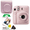 Pink, variant on FUJIFILM INSTAX MINI 12 Instant Film Camera ( Pink) +Instax Mini 12 Protective Camera Case Fujifilm Instax Mini Twin Film