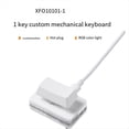 thumbnail image 6 of USB Mini Keyboard Single Key Copy Paste One Key Password White, 6 of 7