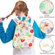 thumbnail image 5 of Mochila Bluboon Mini para niñas pequeñas con estampado floral de pana, 5 of 9