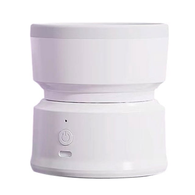 TIEVOSA Machine à Pinceaux de Maquillage Rechargeable Laveuse Automatique de Fond de Teint avec Fonction de Séchage