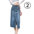 thumbnail image 1 of 1PCS real shot 2023 primavera y verano nueva falda vaquera-L, 1 of 1