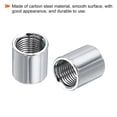 thumbnail image 4 of Unique Bargains Round Coupling Nut M10x1mm 15mm Threaded Sleeve Connector Rod Bar Stud Tube 20 Pack, 4 of 4