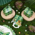 thumbnail image 5 of 16Pcs 3.1x2.4x4.3 Inch Mini Soccer Party Treat Boxes Green Soccer Cardboard Boxes Candy Cookies Gift Paper Box with Handles for Holiday Birthday Party Favor Decoration Soccer Party Supplies diy, 5 of 6