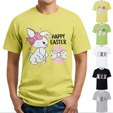 

Easter Girls Short Sleeve Tees Loose Tops Up to 8XL