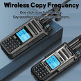 thumbnail image 5 of Quansheng TK11(5) Radio Aficionado Portátil 10W | Analizador de Espectro Multibanda, 27 MHz CB, LW, MW, SW, USB, AM, FM, LSB, CW - HF, VHF, UHF, SSB, 5 of 5