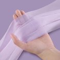 thumbnail image 5 of Ribbon, beauty veil, Valentine's Day hotel, wedding banquet, conference table decoration, pearl veil curtains Purple; 20*275cm, 5 of 5