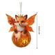 thumbnail image 3 of Decoraciones de Árbol de Navidad 2D Animales de Navidad Bolas Redondas Decoraciones de Vacaciones, 3 of 7
