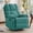 Green, variant on GEEYOO Swivel Rocker Recliner Chair for Adults,360°Swivel Nursery Recliner with Side Pockets,Small Recliner Chair for Small Spaces for Living Room,Linen,Khaki