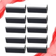 thumbnail image 1 of unbranded 10Ud Para Pulir Negro Con Cuatro Texturas Para Extensiones Y Naturales, 1 of 3