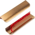 thumbnail image 1 of Tirador Adhesivo para Gabinetes RVPEKUPE 15 cm Dorado Cepillado Paquete de 10, 1 of 9