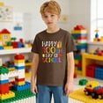 thumbnail image 6 of shqvo Little Girl Shirts 5t 100th Day Of School Graphic Short Sleeve School Spirits Trendy Back To School Shirt T Shirt for Boys and Girls, 6 of 7
