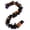 Black-5, variant on TUITOONM 7.2FT Artificial Rose Vine Garland Romantic Valentine's Day Decor with Multicolor Roses for Wall, Mantel & Tabletop