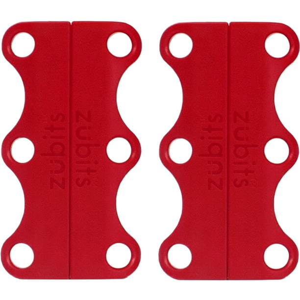 Zubits Shoe Lace Closure System Size 1 Red
