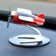 thumbnail image 5 of Red Cool Air Force One en forma de ambientador de aire creativo para coche, regalo de decoraciones automotrices, 5 of 5