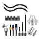thumbnail image 1 of Kit De Adaptador De Taladro Eléctrico Con Angular 105° 24 Pcs, Negro, 1 of 5