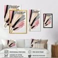 thumbnail image 4 of Designart Pink And Beige Gerbera Hyperrealistic Flowers Canvas Wall Art, 4 of 5