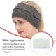 thumbnail image 5 of Sonducket Diademas de punto Cálido Estiramiento Protección de la cabeza Calentador de oídos ajustable Diadema Accesorio de moda Suministros deportivos Type3 NO3 Sonducket AP009921-02, 5 of 6