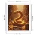 thumbnail image 2 of Paint By Numbers Kit for Adults Beginner - DIY Golden Snake In Canyon Canvas Painting Kits for Adults, Frameless Paint By Number for Adults for Home Wall Decor 16x20 Inch, 2 of 7