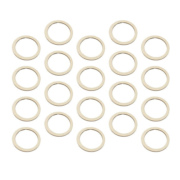 unbranded  50 Pcs Round Wreaths for Crafts Educational Playthings