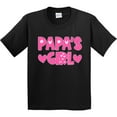 thumbnail image 3 of Inktastic Papa's Girl Youth T-Shirt, 3 of 5