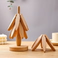 thumbnail image 3 of Juego de manteles individuales y posavasos Bearachild madera de haya, 3 of 6