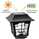 thumbnail image 3 of Farol Solar De Pared, Paquete De 4 Unidades Malubero, Negro, 3 of 5