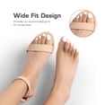 thumbnail image 3 of DREAM PAIRS Women's Ankle Strap Low Wedge Sandals Party Bridal Wedding Dress Shoes, 3 of 7