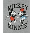thumbnail image 4 of Disney Mickey Mouse Little Boys' Minnie And Mickey Holding Hands Heather Kids T-Shirt, 4 of 7