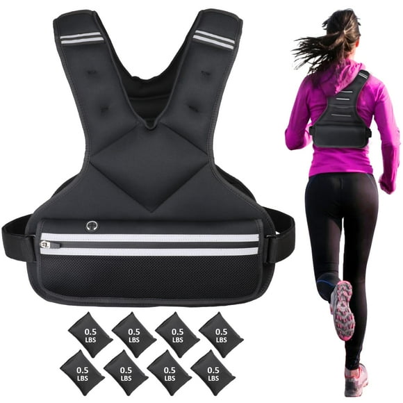 JoyPlus Adjustable Weight Vest, Sport Running Weighted Vest, Strength Training Weight Vest, Weighted Vest Workout Equipment,Women
