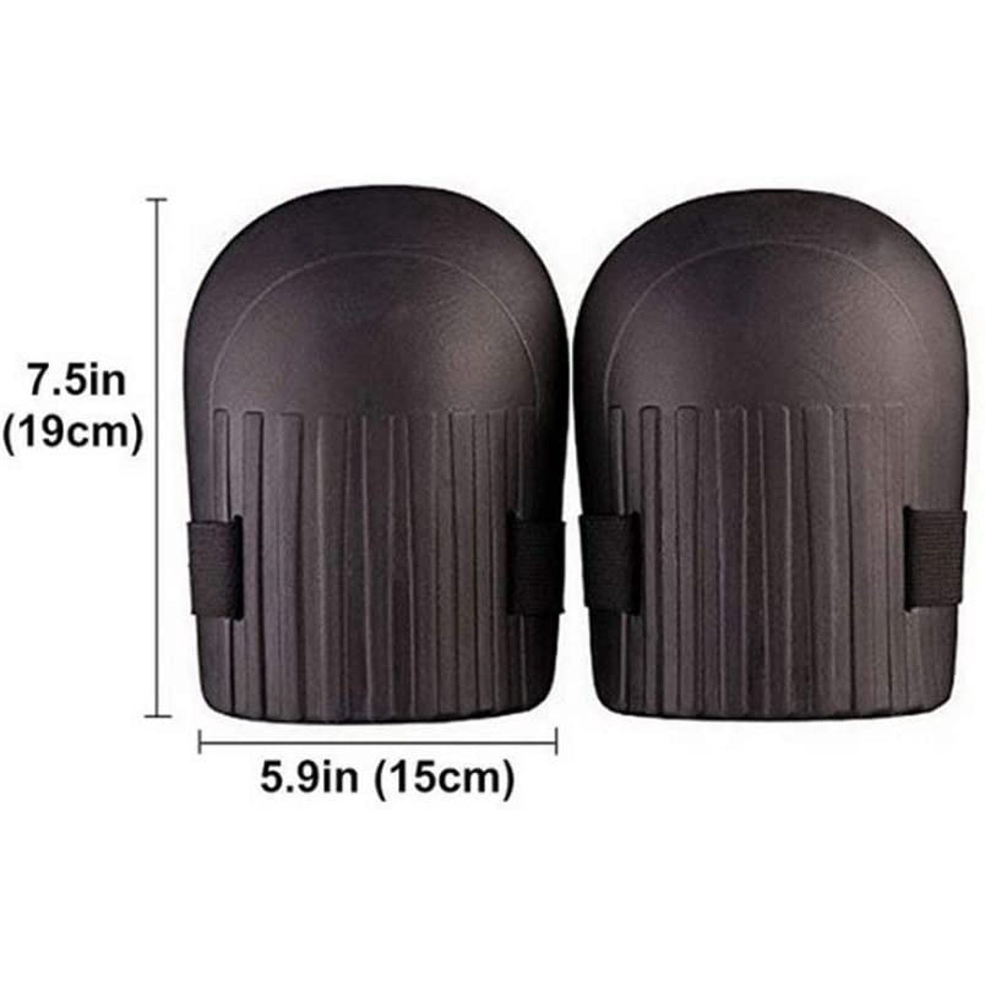 Lot De 3 Paires Genouillères De Jardin Mousse EVA Avec Sangles Réglables - Protecteurs De Genoux Pour Jardinage Et Travaux