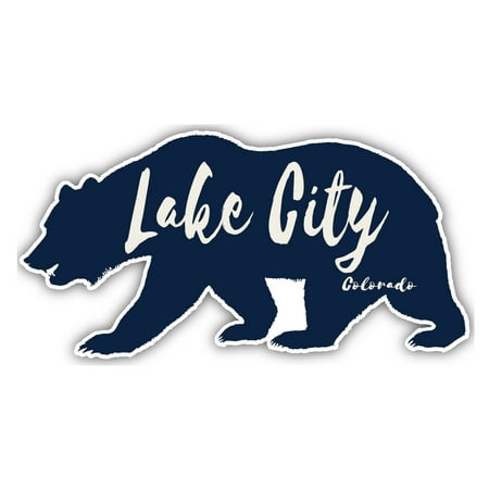 

Lake Fork Colorado Souvenir 3x1.5-Inch Fridge Magnet Bear Design