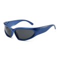 thumbnail image 3 of Wutalume Trendy Fashion Sunglasses for Men and Women, Party Decoration Glasses with UV Protection, Fun and Stylish Eyewear for Festivals, Events, and Daily Fashion Statement,Blue, 3 of 4