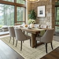 thumbnail image 6 of NICETOWN 5'x8' Washable Area Rug for Living Room， Non-Slip Machine Washable Rug Soft Stain Resistant Foldable Tribal Large Carpet Pet & Kids Friendly Accent Rug for Dining Room, Sage Green, 6 of 6
