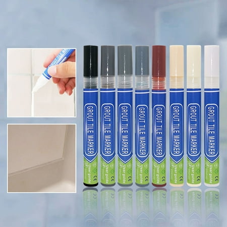

Ceramic Tile Seam Repair Pen Anti Mould Grout Decontamination Waterproof Tools Beige PP